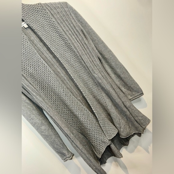 Studio Works Open-Front|Textured|Knit Pattern Cardigan - Picture 5 of 10